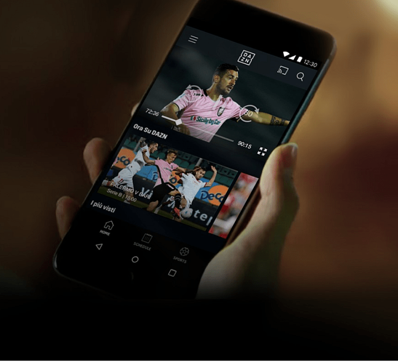 Watch DAZN on your mobile